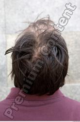 Head Hair Man Casual Slim Street photo references